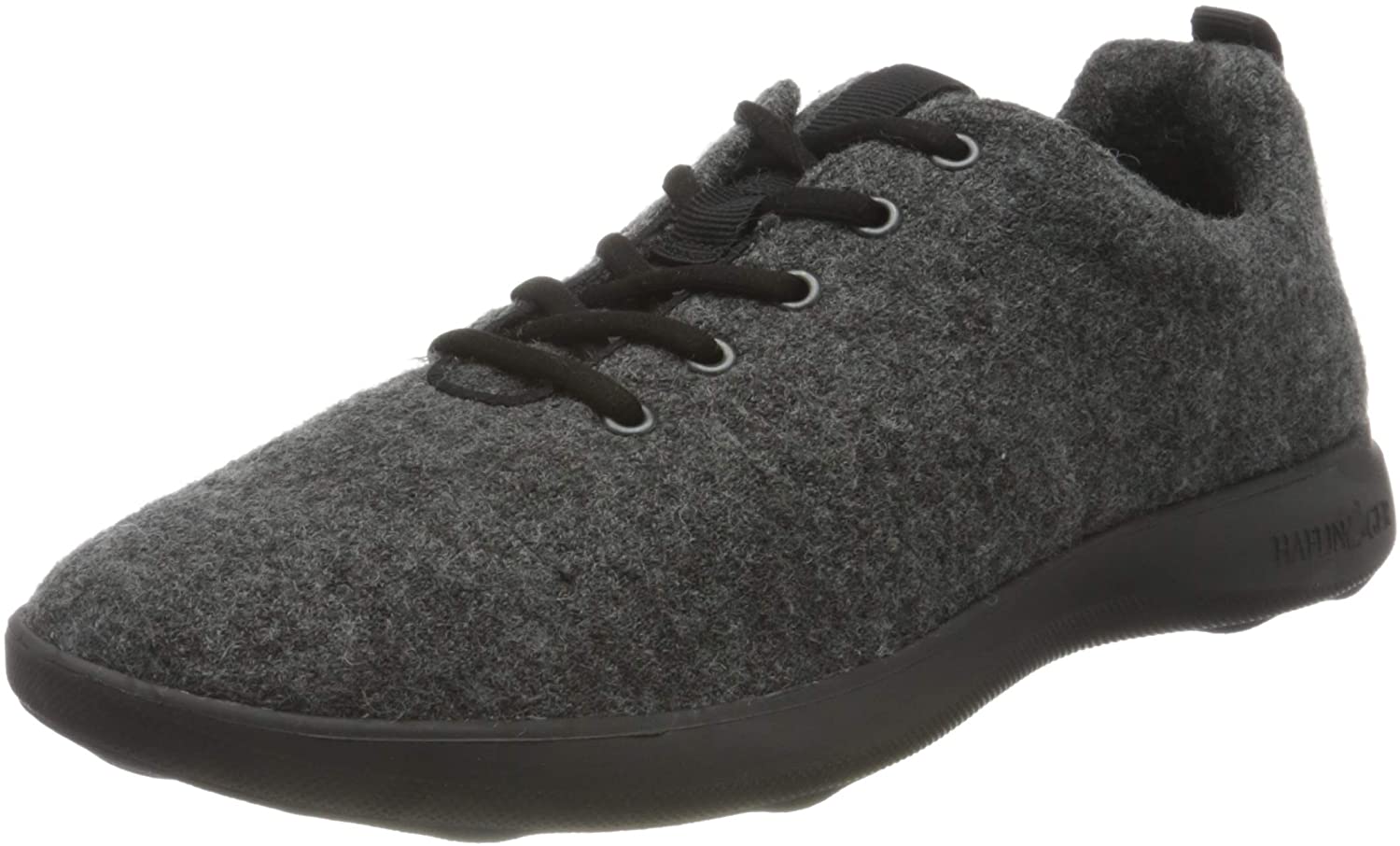 Haflinger Woollen Sneakers 950001 Grey/Black
