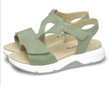 Saguy's Sporty Sandals Code 2072 Green