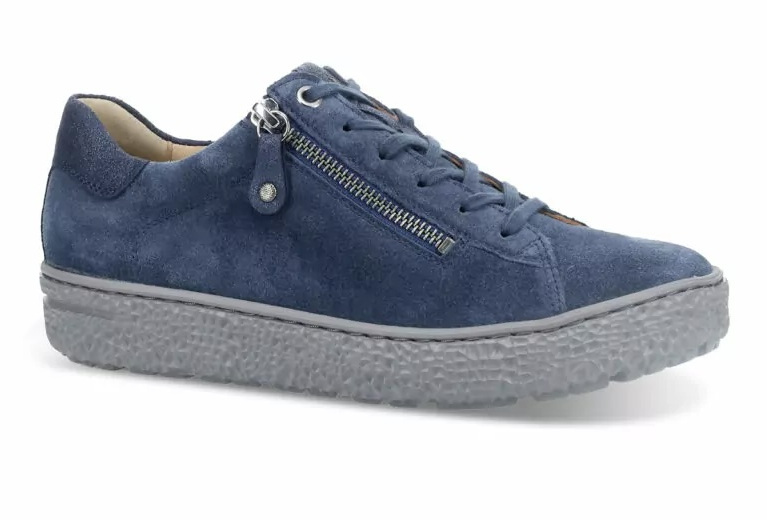 Hartjes - Phil shoe - Velour -Nubuk - Blue Hartjes - Phil shoe - Velour -Nubuk - Blue