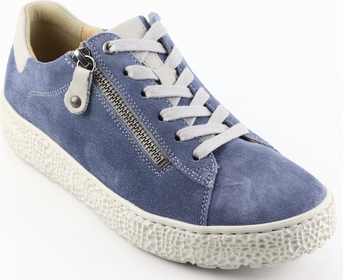 Hartjes - Phil shoe - Velour - Ocean Blue Hartjes - Phil shoe - Velour - Ocean Blue