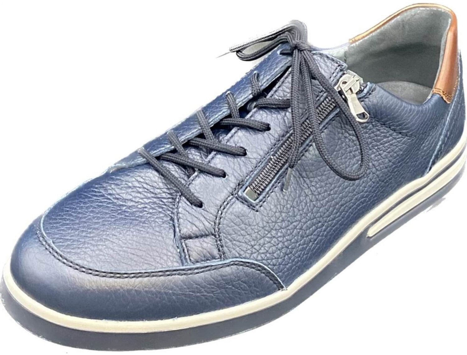 Waldlaufer - Klemens - Dearskin - Blue & cognac
