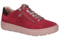 Hartjes - soul shoe - velour  Pragung - Red Tartan